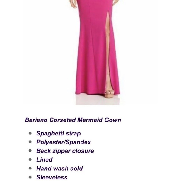 Bariano Corseted Gown - Picture 3 of 8